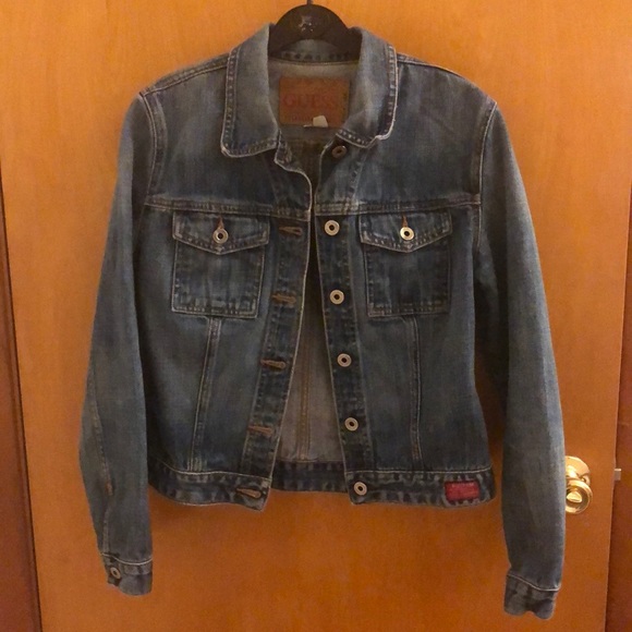Guess Jean Jacket - Size Medium - Picture 1 of 9